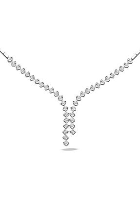 گردنبند الماس سفید 0,21 - 0,50 Ariş - کد 857600332
