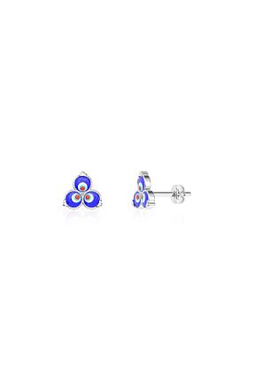 گوشواره نقره زنانه 925 عیار Indigo Takı - کد 867664642