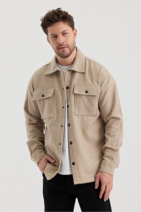 پیراهن طوسی مردانه اسلیم Tarz Cool - کد 868520493