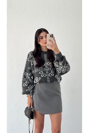 پلیور رنگی زنانه ساده HAZELANNA - کد 867674455