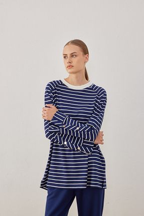 سوئیشرت سرمه ای زنانه Comfort MVStore - کد 867686778