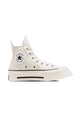 کفش اسنیکر بژ زنانه بند دار Converse - کد 837767163