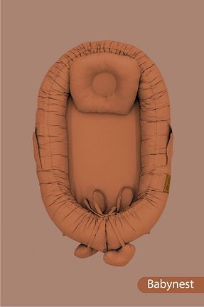 ست لحاف و روکش لحاف و روکش بالش کودک و نوزاد نارنجی پنبه ای mordesign - کد 821327337