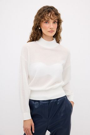 پلیور نباتی زنانه ساده adL - کد 867723887