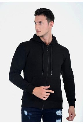 سوئیشرت مشکی مردانه ساده FTX - کد 867828934