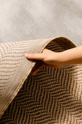 گلیم بژ پلی پروپیلن Ocean Home Textile - کد 829661625