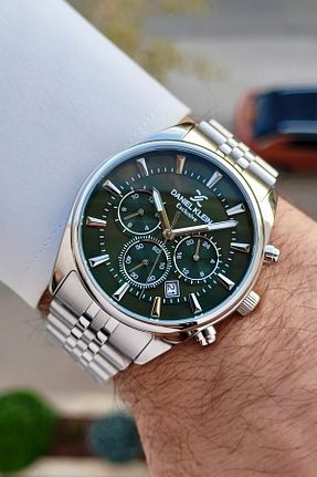 ساعت مچی سبز مردانه 41-45 میلی متر Daniel Klein - کد 919971099