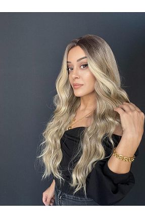 کلاه گیس زرد زنانه Suzan Peruk - کد 869504014