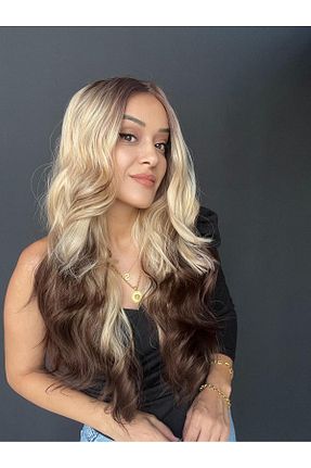 کلاه گیس زرد زنانه Suzan Peruk - کد 870094696