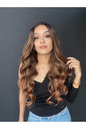 کلاه گیس قهوه ای زنانه Suzan Peruk - کد 868615748