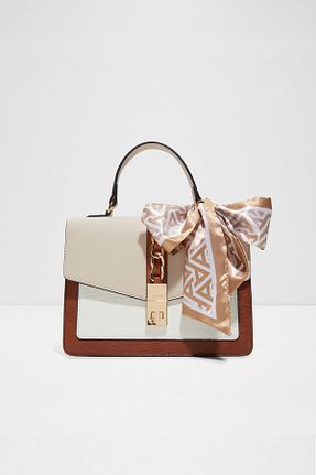 کیف دوشی قهوه ای زنانه چرم مصنوعی Aldo - کد 867943414