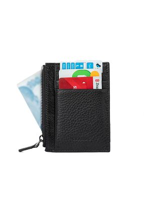 کیف پول مشکی زنانه سایز متوسط Grande - کد 377061392