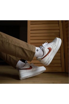 کفش اسنیکر سفید زنانه چرم اصل Nike - کد 869273883