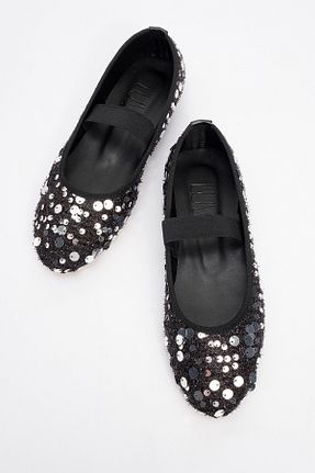 بابت مشکی زنانه پارچه ای luvishoes - کد 868026656