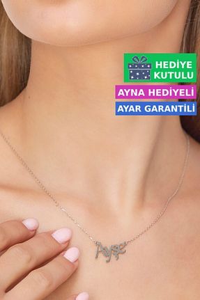 گردنبند نقره سفید زنانه 925 عیار Jewelmim - کد 345586088