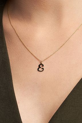 گردنبند نقره زرد زنانه 925 عیار Jewelmim - کد 124917338