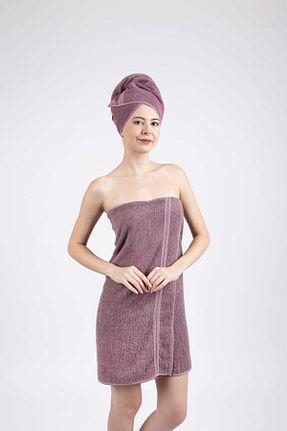 حوله بنفش پنبه ای Elaganya - کد 868079528