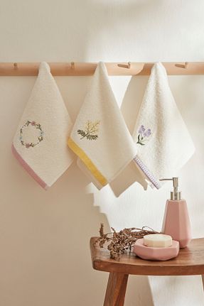 حوله سفید پنبه ای Karaca Home - کد 867757560