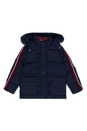 کاپشن سرمه ای بچه گانه پلی استر U.S. Polo Assn. - کد 834568714