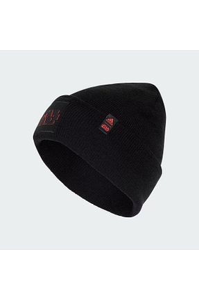 کلاه پشمی مشکی زنانه پنبه ای adidas - کد 837850970