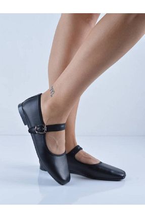 بابت مشکی زنانه چرم مصنوعی Şanslı Ayakkabıcılık - کد 868854479