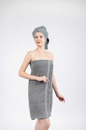 حوله طوسی پنبه ای Elaganya - کد 868079546