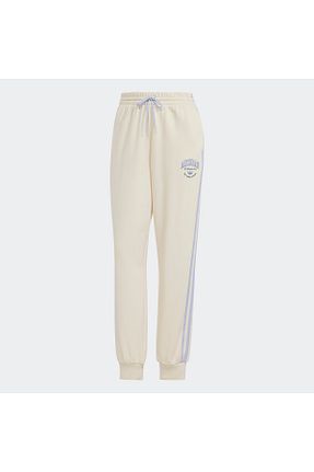 شلوار کرمگن سفید زنانه رگولار adidas - کد 803575093