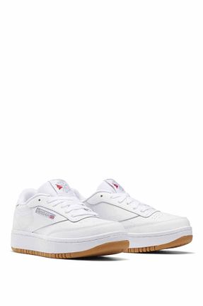 کفش اسنیکر سفید زنانه چرم اصل Reebok - کد 868102211