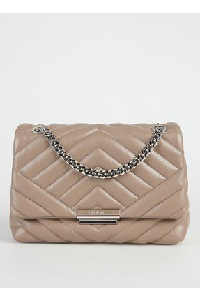 کیف دوشی بژ زنانه Armani Exchange - کد 868868774