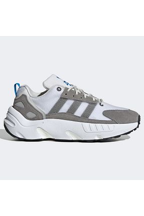 کفش پیاده روی طوسی مردانه پارچه ای adidas - کد 389448080