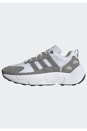 کفش پیاده روی طوسی مردانه پارچه ای adidas - کد 389448080