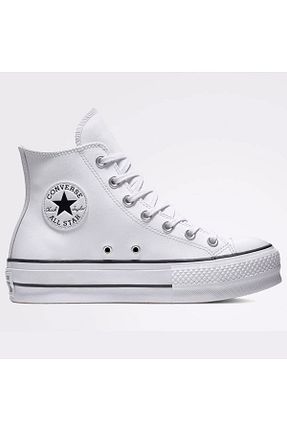 کفش اسنیکر سفید زنانه بند دار Converse - کد 75714810
