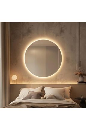 آینه قهوه ای Wallover Design - کد 868140112
