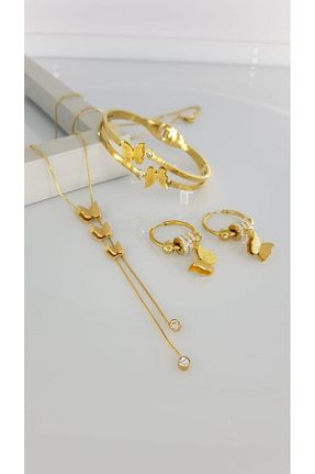 ست استیل طلائی زنانه استیل (فولاد) SONES - کد 868253780