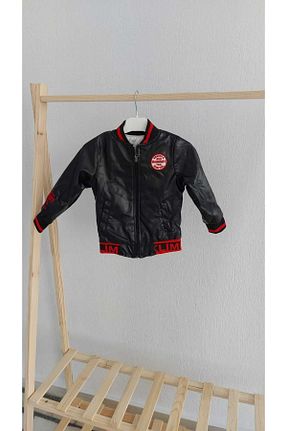 کاپشن مشکی بچه گانه رگولار BABY FRESCO - کد 374119948