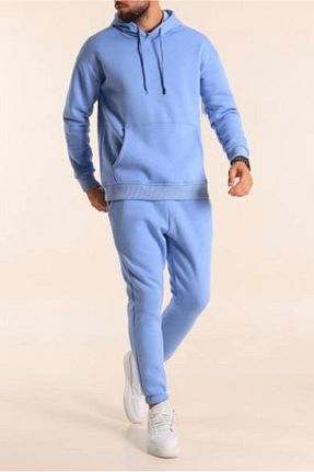 ست گرمکن آبی مردانه %100 پنبه PUNIX - کد 868322853