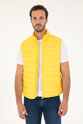 جلیقه زرد مردانه پلی استر U.S. Polo Assn. - کد 846120374