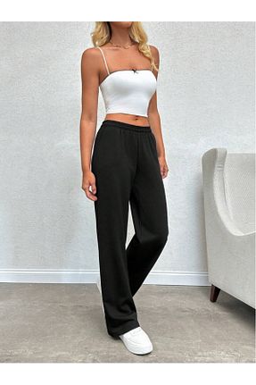 پائین تنه راحتی مشکی زنانه پنبه - الاستین yx yustex sport - کد 868390354