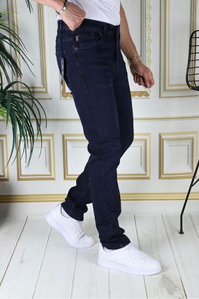 شلوار آبی مردانه پنبه - الاستین PHANTOM JEANS - کد 830816534