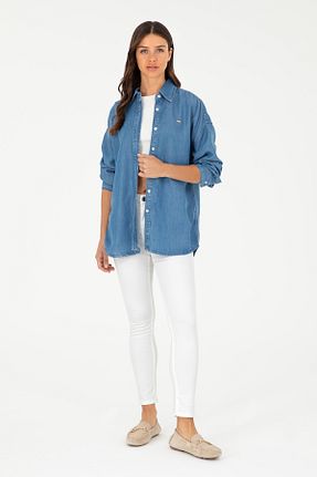 شلوار سفید زنانه بافتنی U.S. Polo Assn. - کد 844134292