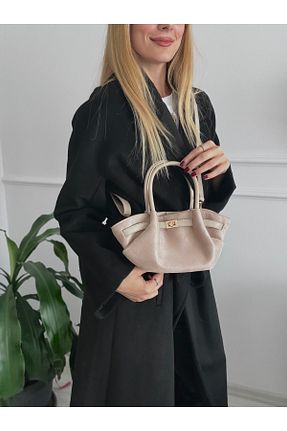 کیف دوشی بژ زنانه جیر mèche atelier since 2024 - کد 868411632