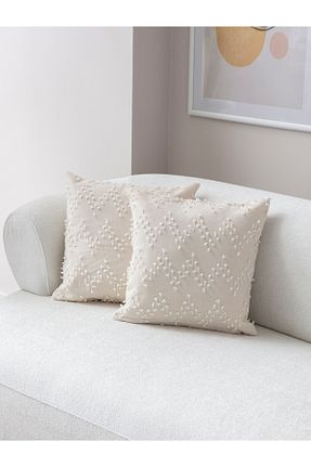 کوسن و روکش کوسن بژ کتان SWITA - کد 868411693