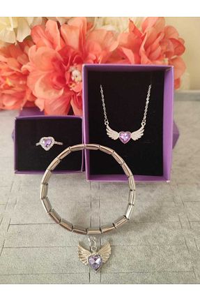 ست استیل رنگی زنانه استیل (فولاد) HKN AVM ACCESSORİES - کد 858169256