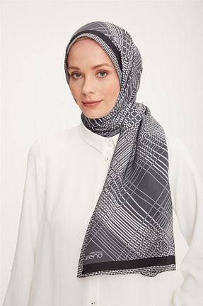 شال طوسی زنانه پلی استر Armine - کد 775567381