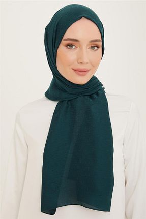 شال سبز زنانه پلی استر Armine - کد 768362236
