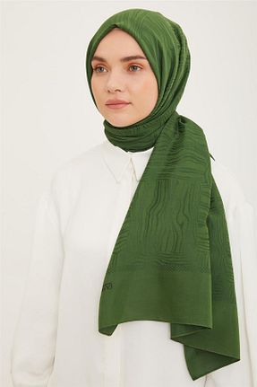 شال خاکی زنانه پنبه ای Armine - کد 661922189