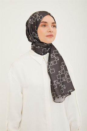 شال مشکی زنانه پنبه پلی استر Armine - کد 735150193