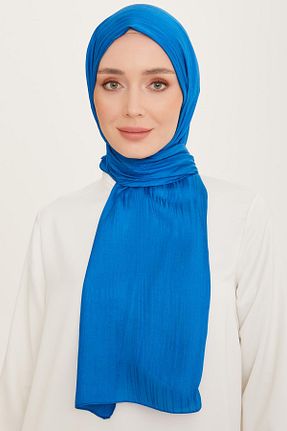 شال فیروزه ای زنانه پلی استر Armine - کد 766864890
