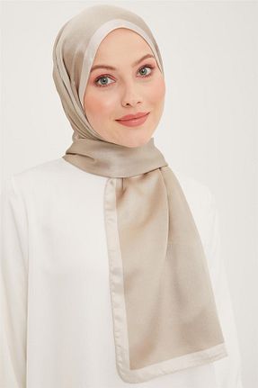 شال طلائی زنانه پلی استر Armine - کد 730050347