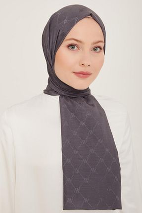 شال طوسی زنانه پلی استر Armine - کد 795891312